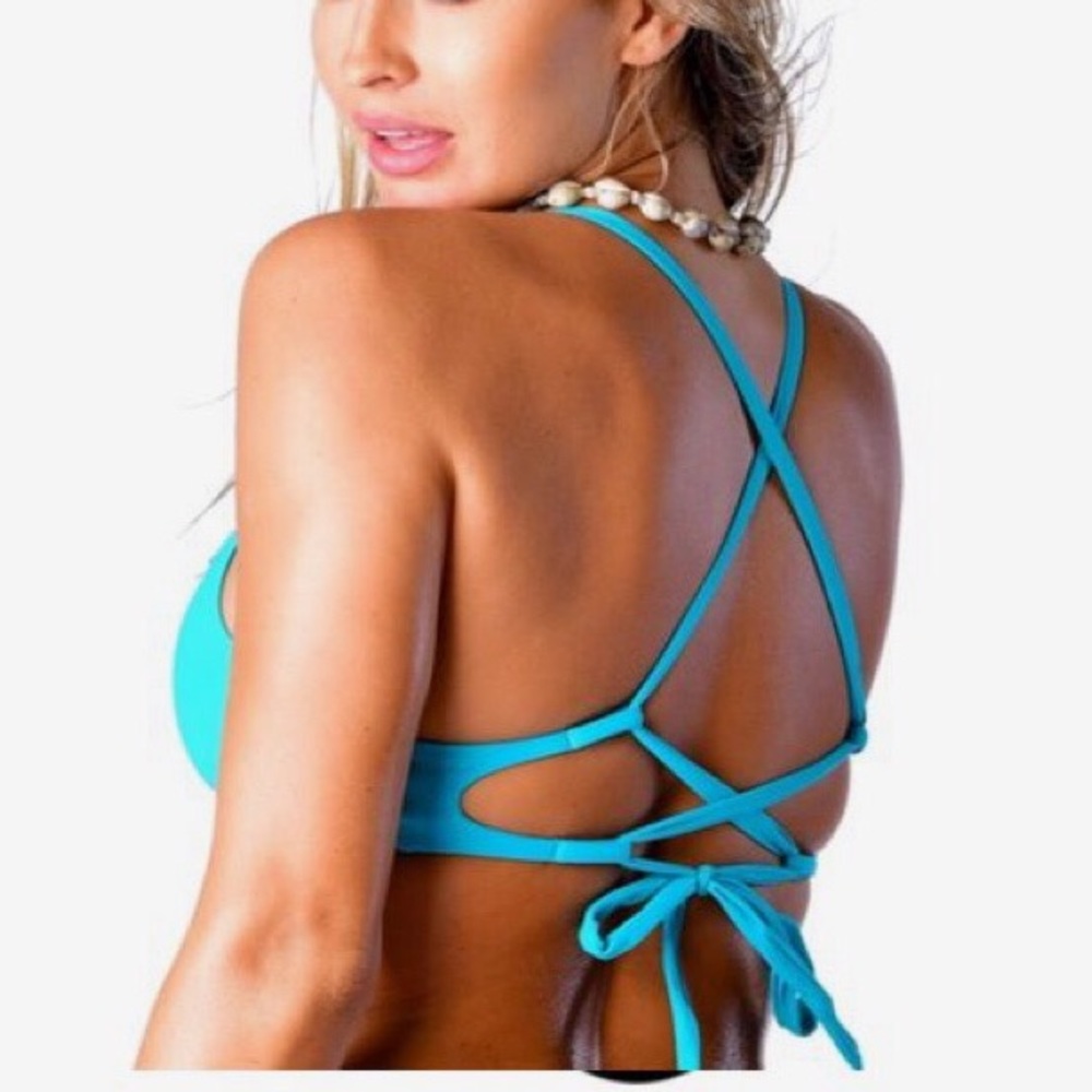 Moana Marlin Aqua Blue/Teal Top